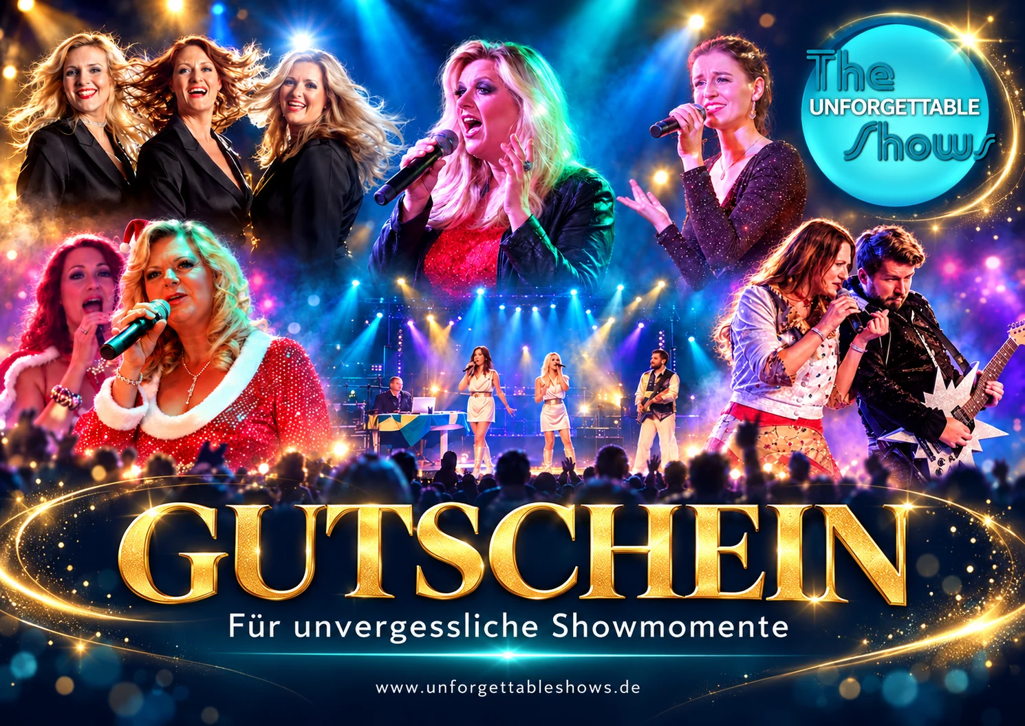 Showmomente verschenken mit Unforgettable Shows
