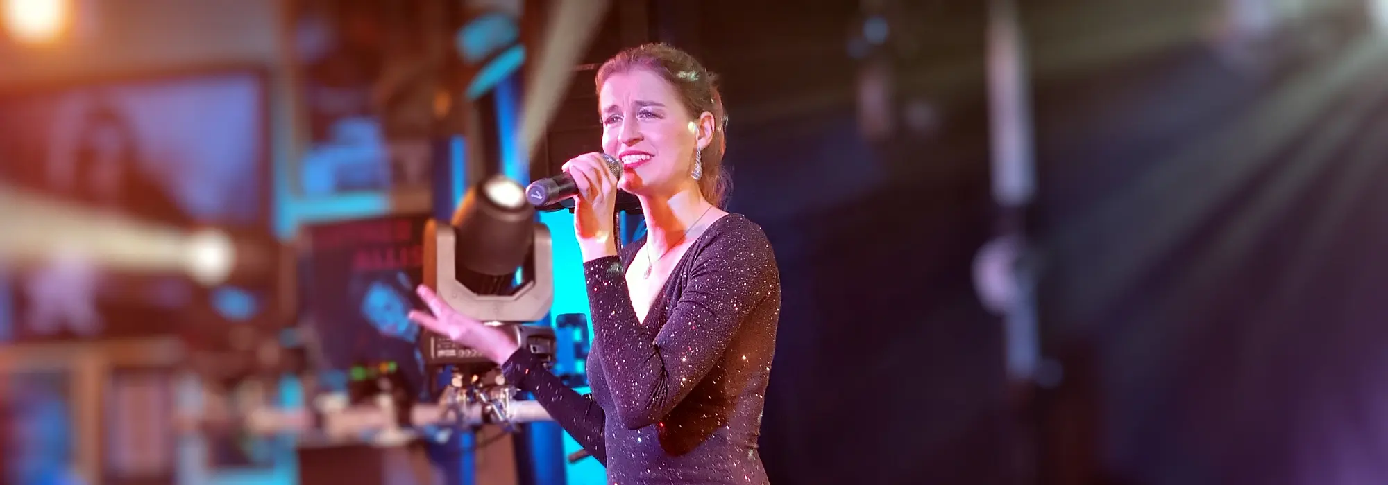 Martina Witt während der Show