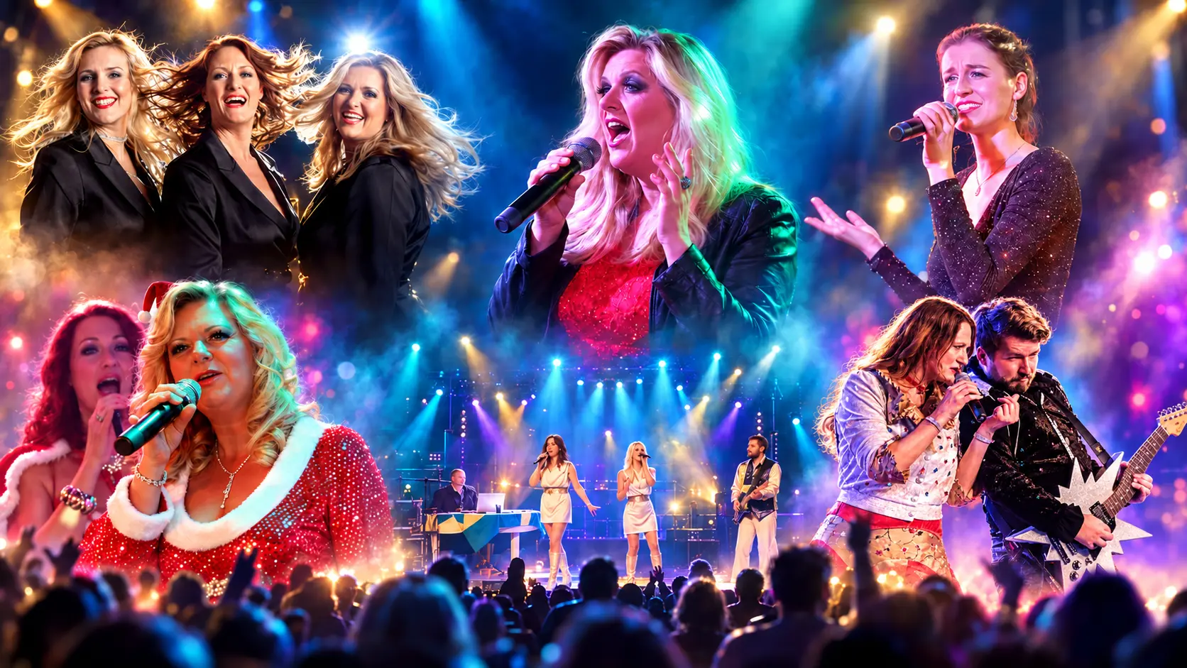 Unforgettable Shows mit Konzert-, Tribute- und Dinnershow-Motiven